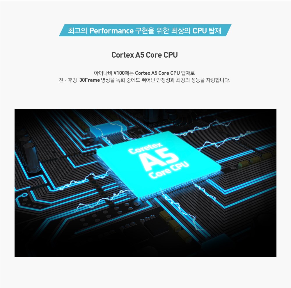 최고의 Performance 구현을 위한 최상의 CPU 탑재